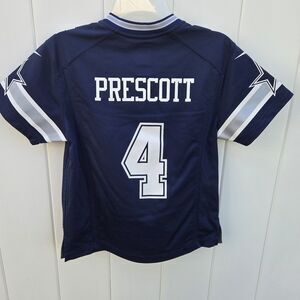 Nike Dallas Cowboys NFL Football Jersey #4 Prescott YOUTH Size Medium (10/12)